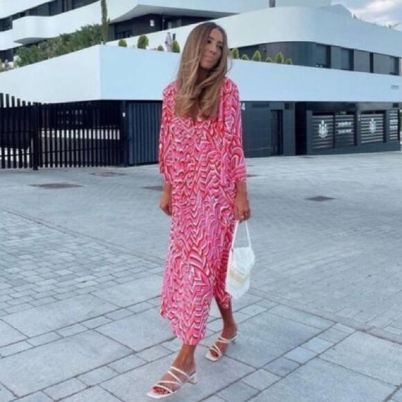 Zara Blogger Favorite printed tunic dress - Picture 1 of 7